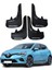 Renault Clio 5 Uyumlu Racing Yazılı 4'lü Tozluk Çamurluk Paçalık Modifiye 1