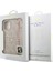 iPhone 14 Pro Max Uyumlu Kılıf Guess Lisanslı Bilek Askı Ipli Metal 4g ve Yazı Logolu Kapak Pembe 8