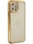 Iphone 12 Pro Kılıf Joke Taşlı Silikon - Gold Arbkd 1