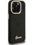 iPhone 15 Pro Max Uyumlu Kılıf Guess Lisanslı M-Safe Şarj Özellikli Kamera Standlı Peony Kapak Siyah 4