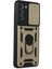 Samsung Galaxy S21 Fe Kılıf Pars Lens Yüzüklü Silikon - Gold Arbkd 2