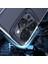 iPhone 15 Pro Max Kılıf Şeffaf Kenarları Silikon Lens Koruyuculu Kapak 6