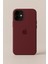 iPhone 12 / 12 Pro Uyumlu Lansman Içi Kadife Silikon Logolu Kılıf 1