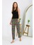 Kadın Penye Smile Desenli Tek Alt Pijama 27537 1
