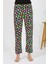 Kadın Penye Smile Desenli Tek Alt Pijama 27537 4