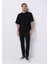 Skinny Fit Erkek Siyah Jean Pantolon 1