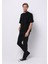 Skinny Fit Erkek Siyah Jean Pantolon 3