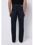 Regular Fit Orta Bel Düz Paça Erkek Koyu Indigo Jean Pantolon 2