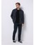 Regular Fit Orta Bel Düz Paça Erkek Koyu Indigo Jean Pantolon 3