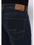 Regular Fit Orta Bel Düz Paça Erkek Koyu Indigo Jean Pantolon 6