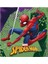 Renkli Spiderman Takım Birliği Kağıt Peçete 20'li, 33X33 cm 2