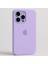 iPhone 13 Pro Uyumlu Lansman Içi Kadife Silikon Logolu Kılıf 1