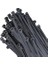 Adet Elektrik Kablosu Kablo Bağı Klips Plastik Kelepçe Cırt Cırt Kelepçe 25 Cm-3.6 mm (100, Siyah) 2