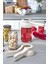 Kitchen Her Boy Kavanoz Kapağına Uyumlu Kırılmaya Karşı Dayanıklı Plastik Konserve Turşu Kavanoz Açacağı Beyaz 1
