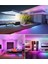 2.5 Metre 20 Renk Rf Kumandalı Renk Değiştiren Rgb Şerit LED Işık Seti SB-6545 3