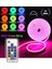 2.5 Metre 20 Renk Rf Kumandalı Renk Değiştiren Rgb Neon LED Şerit Işık Seti SB-6562 1