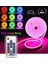 5 Metre 20 Renk Rf Kumandalı Renk Değiştiren Rgb Neon LED Şerit Işık Seti SB-6562 1