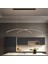 Siyah 120CM Sarkıt LED Avize, 3000K Işık, Kumandalı, Modern Sarkıt, LED Lamba, Dekoratif Avize 4