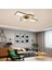Siyah 80X60CM DIKDÖRTGEN*3000K*IŞIK, Kumandalı, LED Tavan Lambası,avize,modern Aydınlatma,dekoratif Işık 2