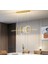 Gold 120CM 3000K Işık, Kumandalı, LED Avize Sarkıt, Modern Avize, LED Lamba, Halka Sarkıt 1