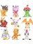 9 Adet Digimon Aksiyon Figürleri - Çok Renkli (Yurt Dışından) 1