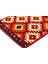 Dekoratif Otantik Çift Taraflı Fermuarlı Kilim Şark Köşesi Minder Kılıfı (40CMX41CM) Mod7 2