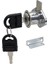 FCK004 Katlanır Anahtarlı Oval Çekmece Kilidi 22 mm 2