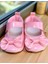 Fiyonklu Rugan Bebe Babet Patik Pembe 1