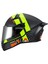 869 Strıp Black Yellow Kask 1