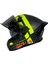869 Strıp Black Yellow Kask 3