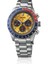 SSC947 Time Saat Garantili Tachymeter Solar Mekanizma Safir Çizilmez Cam 10 Atm Suya Dayanıklı Metalik Renk Erkek Kol Saati 1