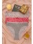 Kadın Pamuklu Desenli Slip Külot 3’lü Set – Çizgili & Çiçekli & Burç Temalı 1