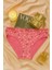 Kadın Pamuklu Desenli Slip Külot 3’lü Set – Çizgili & Çiçekli & Burç Temalı 3