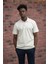 Regular Fit Likralı Pano Desenli Polo Yaka T-Shirt 1