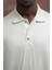 Regular Fit Likralı Pano Desenli Polo Yaka T-Shirt 4