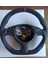 Bmw E46 Direksiyon Için Karbon Fiber Alcantara M Performans Kırmızı Dikiş 370MM Bmw M Sport Şekilli E46 E39 E53 M3 M5 X5 Nappa Delikli Deri Direksiyon Simidi 1