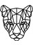 Jaguar-Kaplan-Çita Dekoratif Tablo-Duvar Dekoru 32X31 2