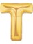 Parlak Altın Sarısı Folyo Harf Balon 1 Metre, Eğlence ve Kutlamalar Için Şık Dekorasyon 1