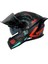 869 Hero Black Red Kask 3