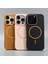 Iphone 16 Pro Max Lansman Mağsafe Kılıf Içi Süet Dışı Silikon 2