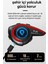 Y21 Bluetooth Motosiklet Kask Kulaklığı – Renkli LED Işıklı, Interkom Destekli, Yüksek Ses Kalites 6