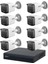 8 Kameralı 2 Mp Sesli Ip Güvenlik Kamera Seti IPC-HFW1230TC1-SA 2