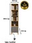 Ege Mdf Komodin ve Kitaplık Set 3