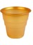Şık 200 cc Altın Renkli Plastik Bardak, Paket 25 Adet 1