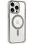 Bfs iPhone 15 Pro Max Kılıf Erozi Magsafe Kapak - Gümüş 3