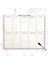 Bfs Şeffaf Kendiliğinden Yapışkanlı Kalemli Haftalık Planlayıcı 40CM-50CM 1