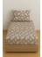 Tek Kişilik Desenli Lastikli Çarşaf Seti 100X200 cm + 1 Yastık Kılıfı 50X70 1