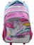 3 Bölmeli Unicorn Çekçekli Okul Sırt Çantası (160411) 4