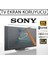 Uyumlu KD-43XE7005 43'' Inç 109 Ekran Sony Uyumlu Tv Ekran Koruyucu 1