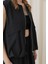 Kadın Oversize Fermuarlı Yelek - 32128YLK 4